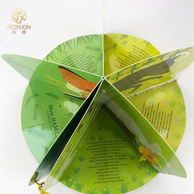ISO9001 Mini Hardcover Children'S Books , Carousel Story Book For Color Printing