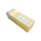Yellow Art Paper Paperboard Gift Boxes With Printing Logo